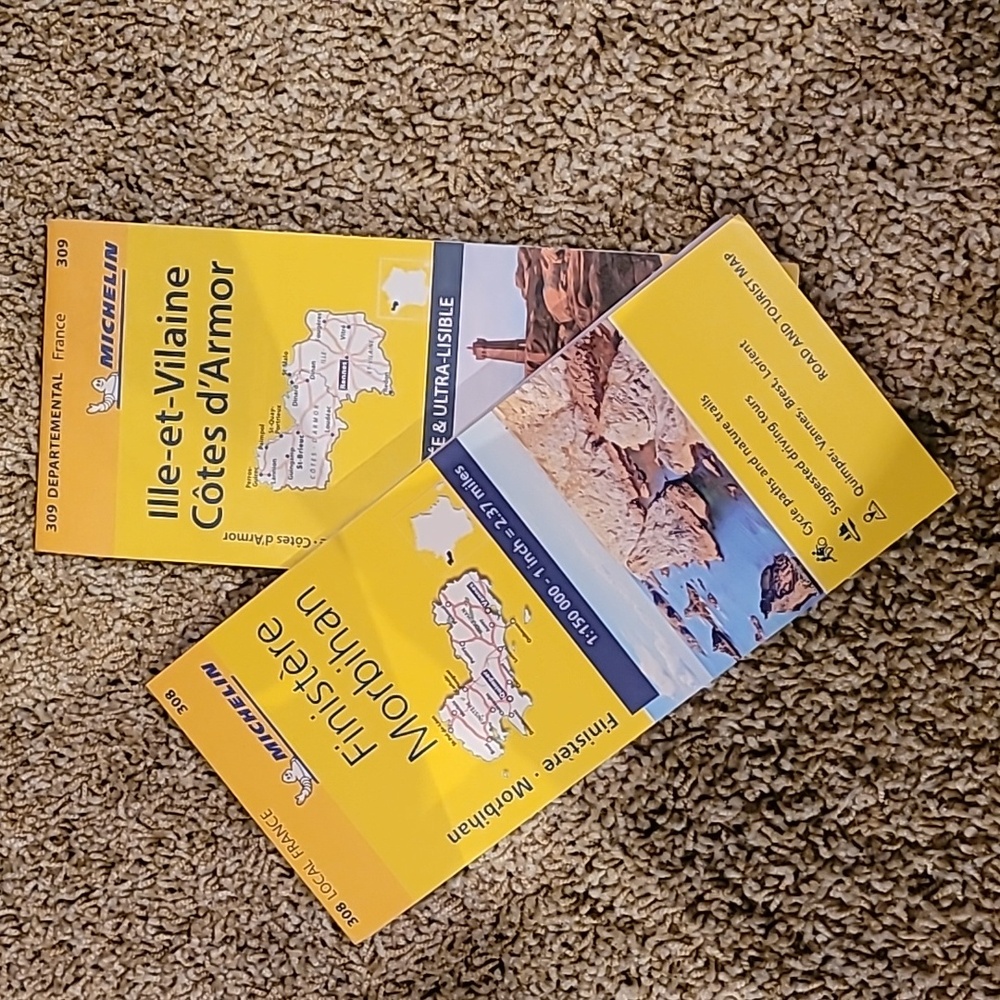 France Michelin Maps 308 & 309